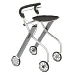 Trust Care inomhusrollator Lets Go bricka hopfällbar gånghjälpmedel inomhus