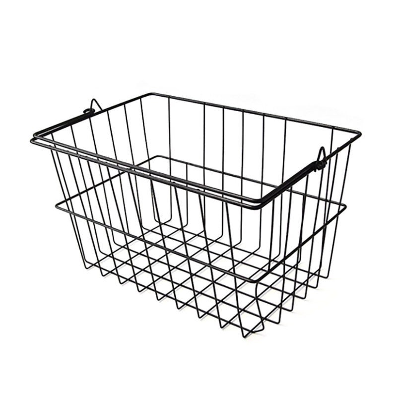 Human Care korg till Carl Oscar och Rebel – svart trådkorg rollator handtag med säkerhetshakar