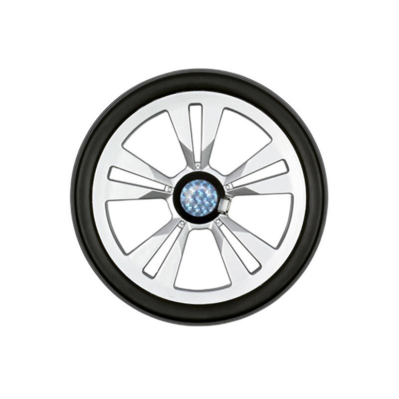 Andersen hjul shoppingvagn silver – punkteringsfritt plasthjul 20 cm för Alu Star