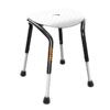 Trust Care Duschpall Let's Shower vit med höjdjusterbara ben