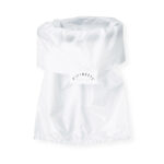 Kisspåse monterad över ringen redo för användning