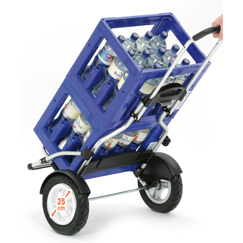 Andersen Royal Plus chassi med back på lastytan – pirra-funktion