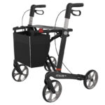 Rehasense Athlon HD rollator sedd bakifrån med sits och väska