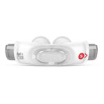 Resmed mjukdel AirFit P30i näskudde CPAP reservdel sömnapné framifrån med QuietAir-ventil och silikonkuddar