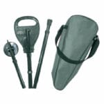 Classic Canes sittkäpp Foldaway Supaseat vikbar med väska justerbar