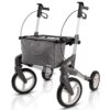 Topro rollator Olympos ATR Medium terrängående utomhusrollator med stötdämpande däck och Ergo Grip