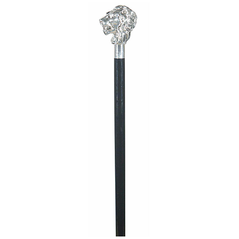 Produktbild 2 från Classic Canes - Artikelnummer 3807 - Käpp Lejonhuvud Silverpläterad