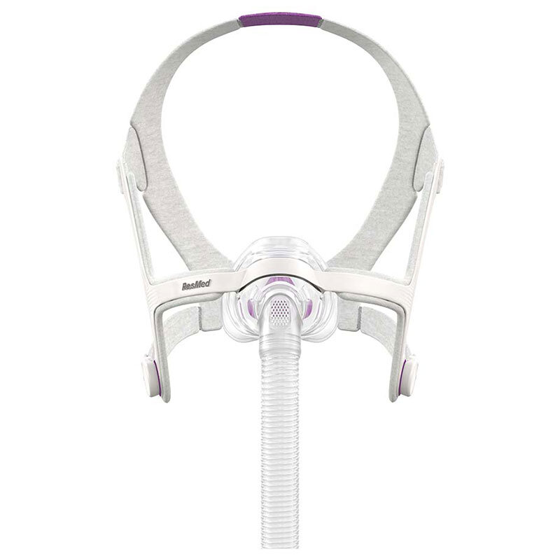 AirFit N20 For Her näsmask framifrån utan pannstöd