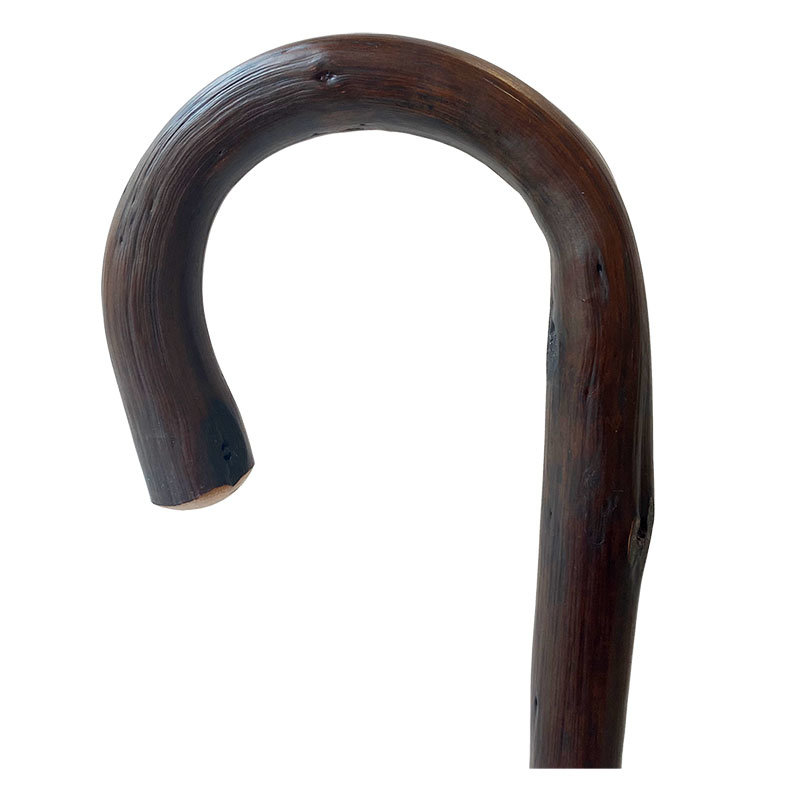 Classic Canes Käpp Dam Kastanj med krok – mörkt kastanjeträ med naturligt krokhandtag