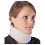Halskrage nacke stöd avlastning – Camp Scandinavia med anatomisk passform i vit bomull, latexfri