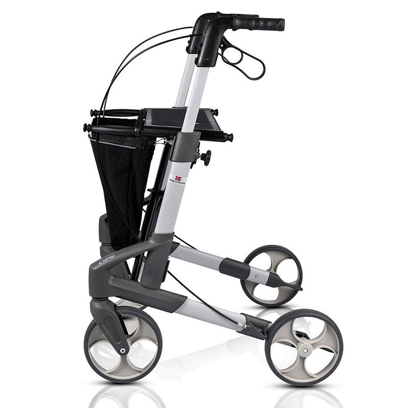 Topro Troja Original rollator sidovy med nätväska och meshsits