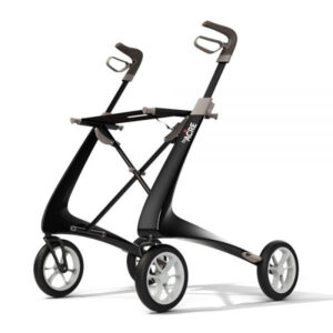 Produktbild 1 - Carbon Ultralight Rollator Black Wide från byAcre - Artikelnummer 5713504000203