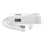 ResMed AirMini setup paket F20 med flexibel slang, F20 anslutning och HumidX befuktningskapsel för rese CPAP helmask