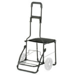 Andersen Chassi Shoppingvagn Komfort med utfällbart säte och 20 cm hjul