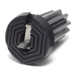 Popab Ingrid doppsko undersida med greppränder och metallisdubb