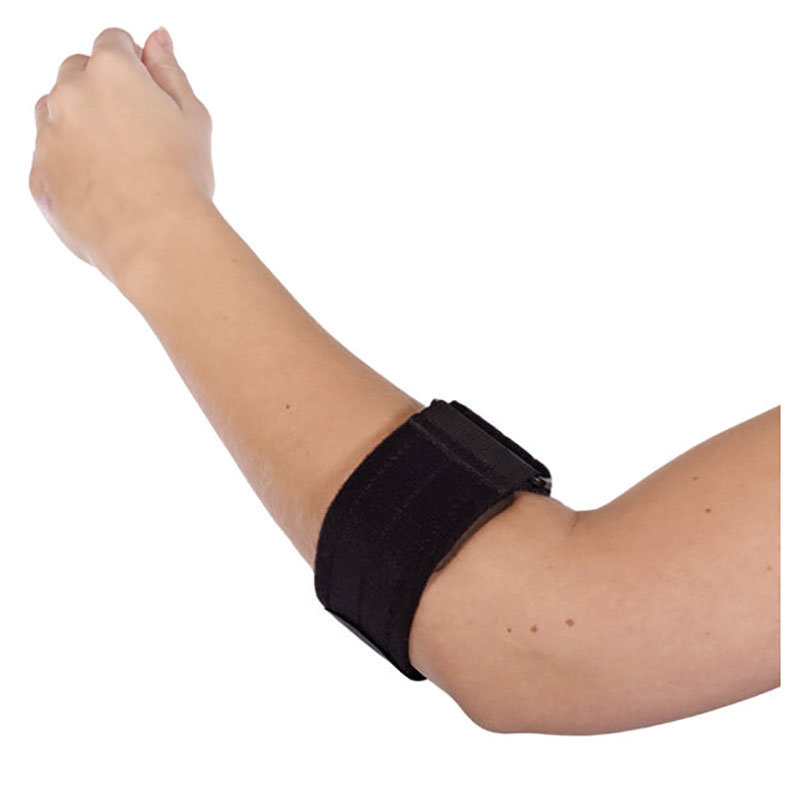 Camp Scandinavia epikondylitortos Epigel – svart spännband runt underarmen vid armbågen, bild 1