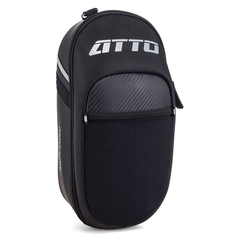 Movinglife väska Pouch Atto elscooter med axelrem och reflexer som rymmer extra batteri