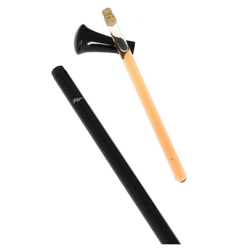 Cannes Fayet Käpp Kolfiber Gömd Flaska promenadkäpp T-grepp handgjord