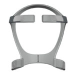 Resmed huvudband Mirage FX – mjukt grått tyghuvudband med polstring och kardborrjustering till Resmed Mirage FX näsmask, bild 1