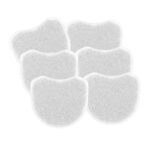 Resmed filter AirMini 12-pack – stapel av små vita hypoallergeniska luftfilter till Resmed AirMini rese-APAP