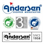 Andersen Shopper® Manufaktur – 3 års garanti, tillverkad i Tyskland sedan 1958