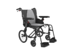 Rehasense transportrullstol ICON 35 LX sedd snett framifrån