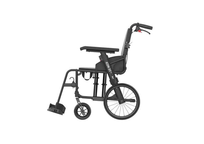 ICON 35 LX Transport i profil från sidan