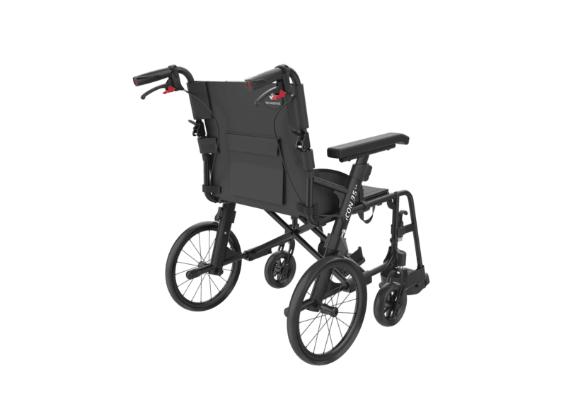 ICON 35 LX Transport snett bakifrån med armstöd