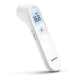 Yuwell infraröd termometer YT-1 kontaktfri panntermometer med feberalarm och bakgrundsbelyst display