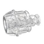 Resmed Kontrollratt Pannstöd Mirage Quattro – transparent vridsystem med rillade kanter för CPAP-mask justering sömnapné