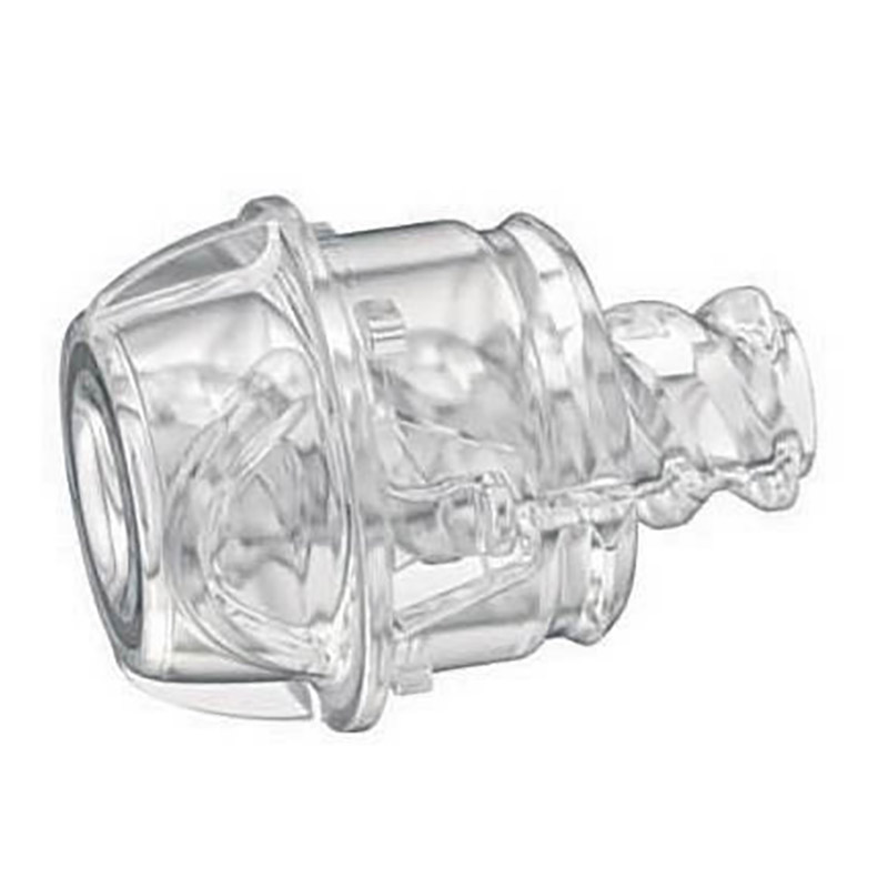 Resmed Kontrollratt Pannstöd Mirage Quattro – transparent vridsystem med rillade kanter för CPAP-mask justering sömnapné