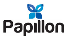 Logotyp för Papillon