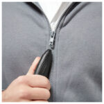 Det tjocka handtaget i svart gummi