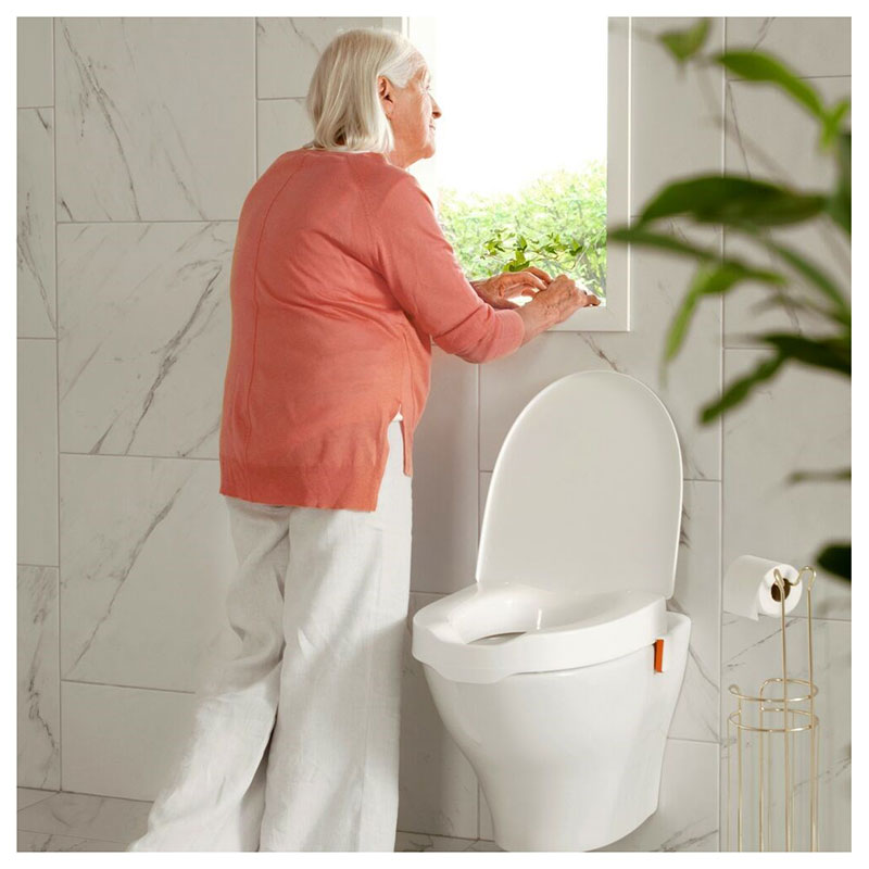 Produktbild 4 från Etac - Artikelnummer 80301522 - My-Loo toalettsitsförhöjare