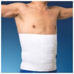 Maggördel kompression stöd – Mediroyal 30 cm elastisk gördel i universal storlek runt bålen efter operation