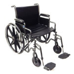 Timago Rullstol Big Tim robust stålrullstol 225 kg kapacitet