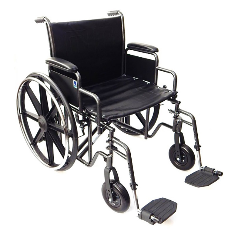 Timago Rullstol Big Tim robust stålrullstol 225 kg kapacitet