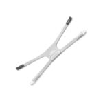 Philips DreamWisp huvudband sett uppifrån, fyra remmar med kardborrfäste vid ändarna