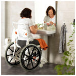 Etac Clean duschstol detalj 3