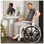 Etac Clean duschstol detalj 4