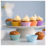 Silikonform i rosa med rundad botten