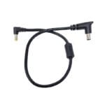 Medistrom Kabel Pilot 12 Lite Till Dreamstation 2 – svart DC-kabel med vinklade kontakter
