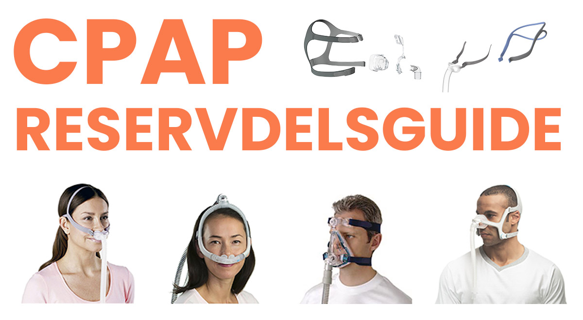Använd Käpprätts enkla guide när du söker tillbehör eller reservdelar till din CPAP