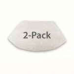 Breas Z1 Auto Filter 2-pack – vitt trapetsformat polyesterfilter med 2-Pack text