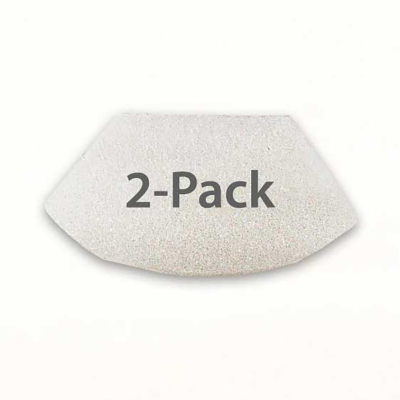 Breas Z1 Auto Filter 2-pack – vitt trapetsformat polyesterfilter med 2-Pack text
