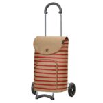 Andersen shoppingvagn Scala Eske med 15 cm hjul och färgglad vattenavvisande väska