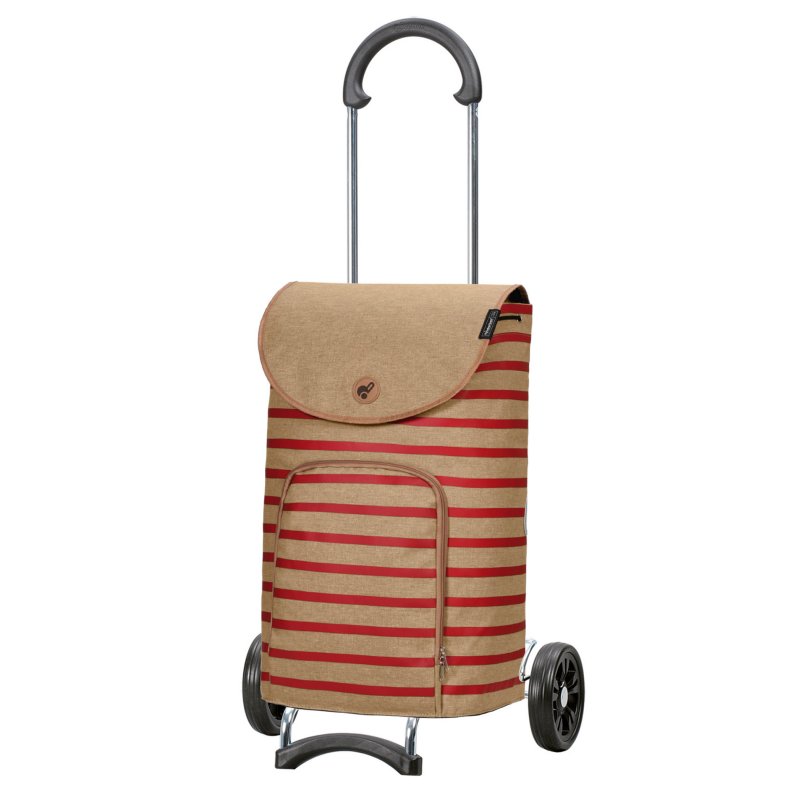 Andersen shoppingvagn Scala Eske med 15 cm hjul och färgglad vattenavvisande väska