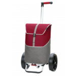 135-221-70 Andersen Shoppingvagn Lasse Röd-29 cm hjul kullager