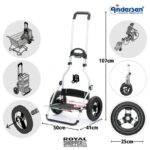 Andersen shoppingvagn Royal Hydro 2.1 med 25 cm lufthjul kullager