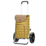 164-215-10 Andersen Shoppingvagn Royal Eske Gul 29 cm hjul kullager